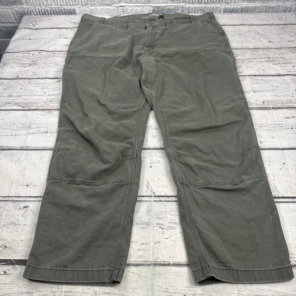 Carhartt Double Knee Work Pants 44x32 Rugged Flex Relaxed Fit Canvas BN2802-M